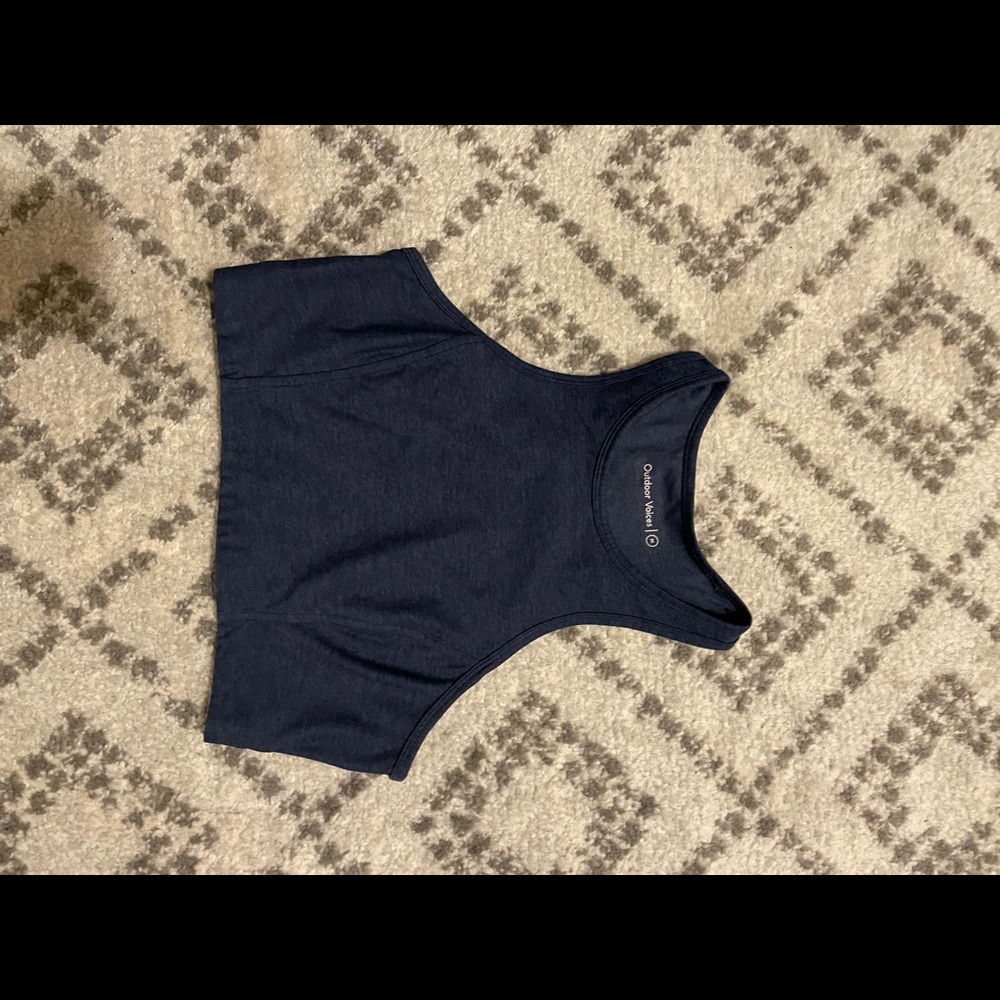 Outdoor Voices High Neck Sports Bra